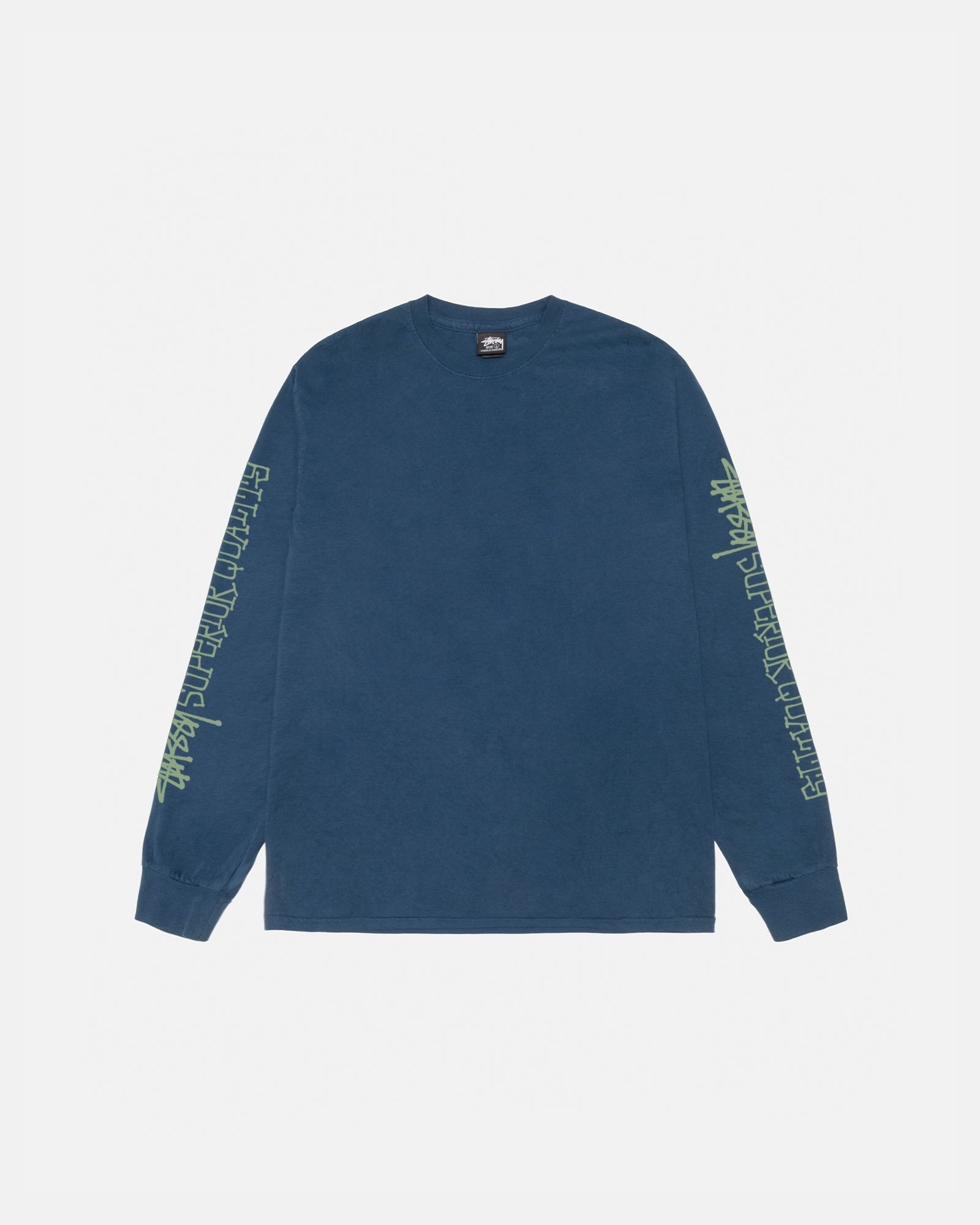 【STUSSY】★ロングTシャツ★ SUPERIOR QUALITY LS PIGMENT DYED STUSSY】☆ロングTシャツ☆ SUPERIOR QUALITY LS PIGMENT DYED