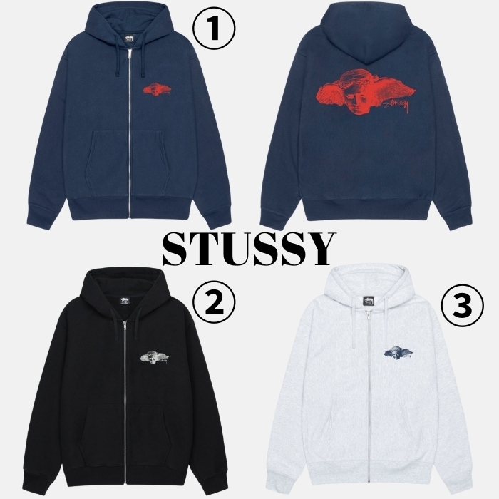 【STUSSY】★パーカー★ HYPNOS ZIP HOODIE