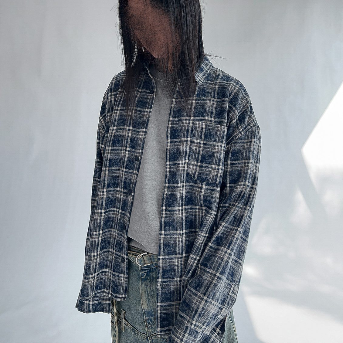 Yohji Yamamoto 40/- GAUZE FLEECE RE VEST ガーゼ ベスト