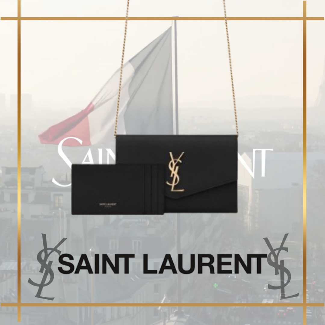 【SAINT LAURENT】チェーンウォレット アップタウン ミニ バッグ