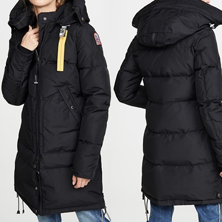 PARAJUMPERS☆ロングベア ダウンジャケット S BLACK