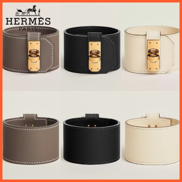 【エレガントに】HERMES Bracelet Kelly Twist, grand modele