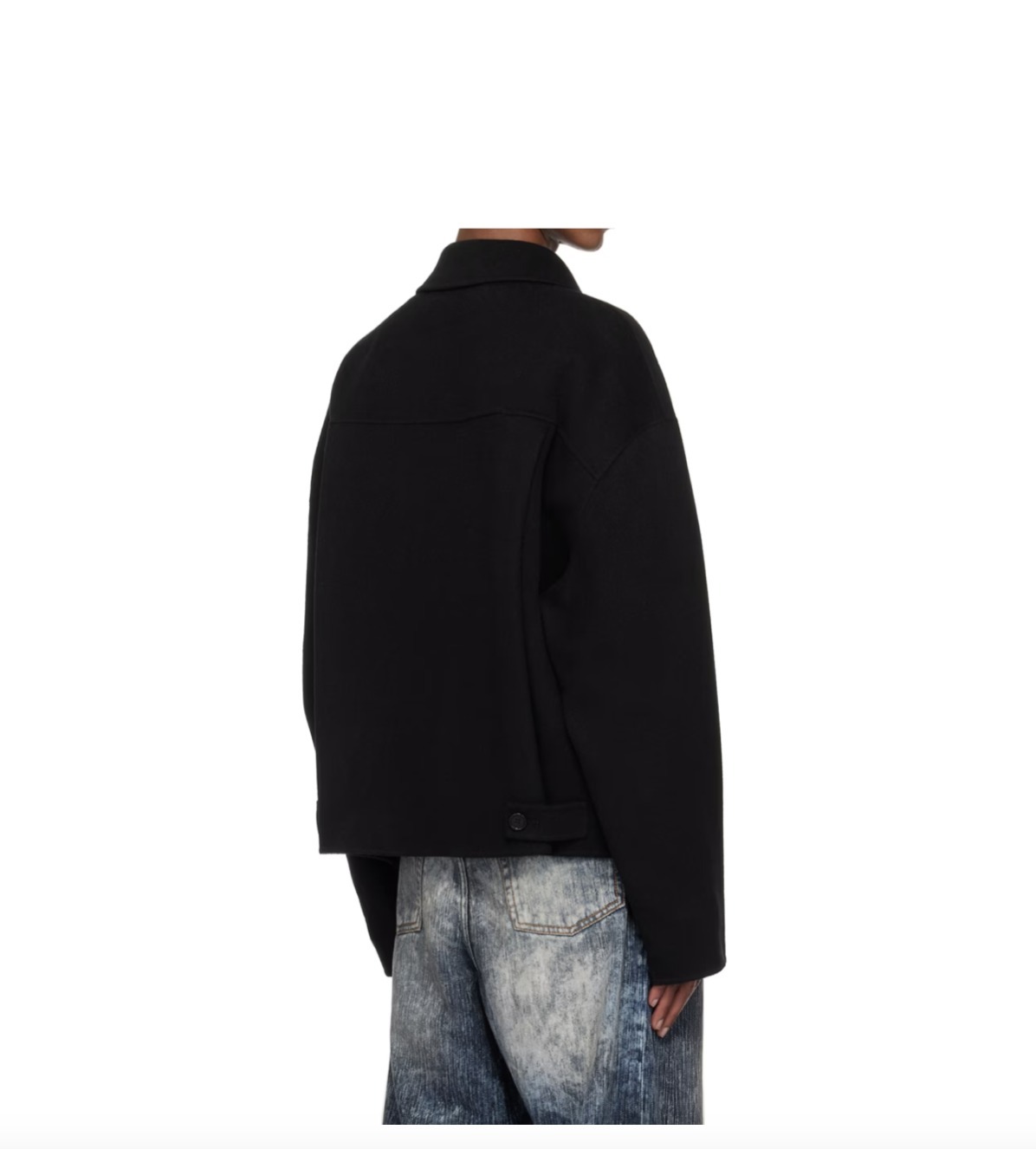 関税込/国内発送 Acne Studios ダブルフェイスウールジャケット