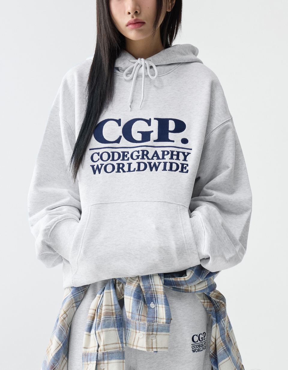 [CODEGRAPHY]★韓国人気★SQUARE LOGO SWEATSHIRT codegraphy（コードグラフィー）の「CGP Square logo sweatshirt