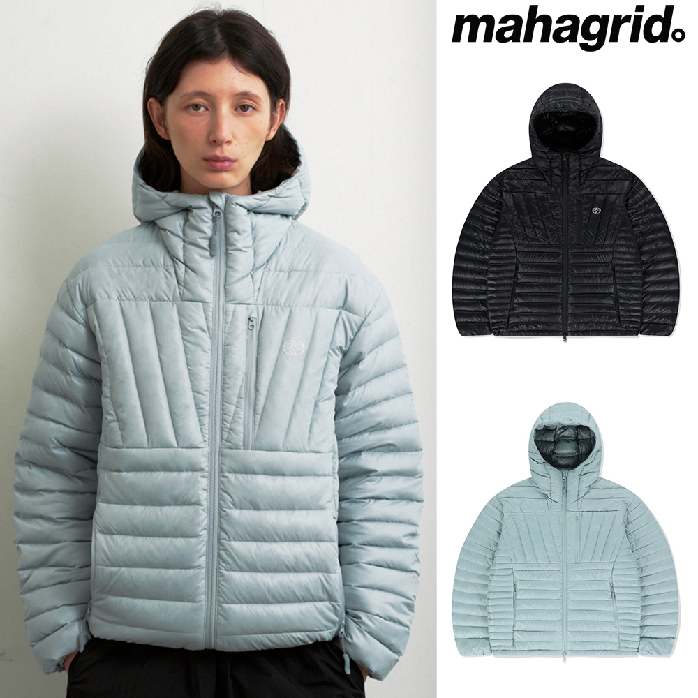 【mahagrid】24FW★ LIGHT HOODED DOWN PUFFER