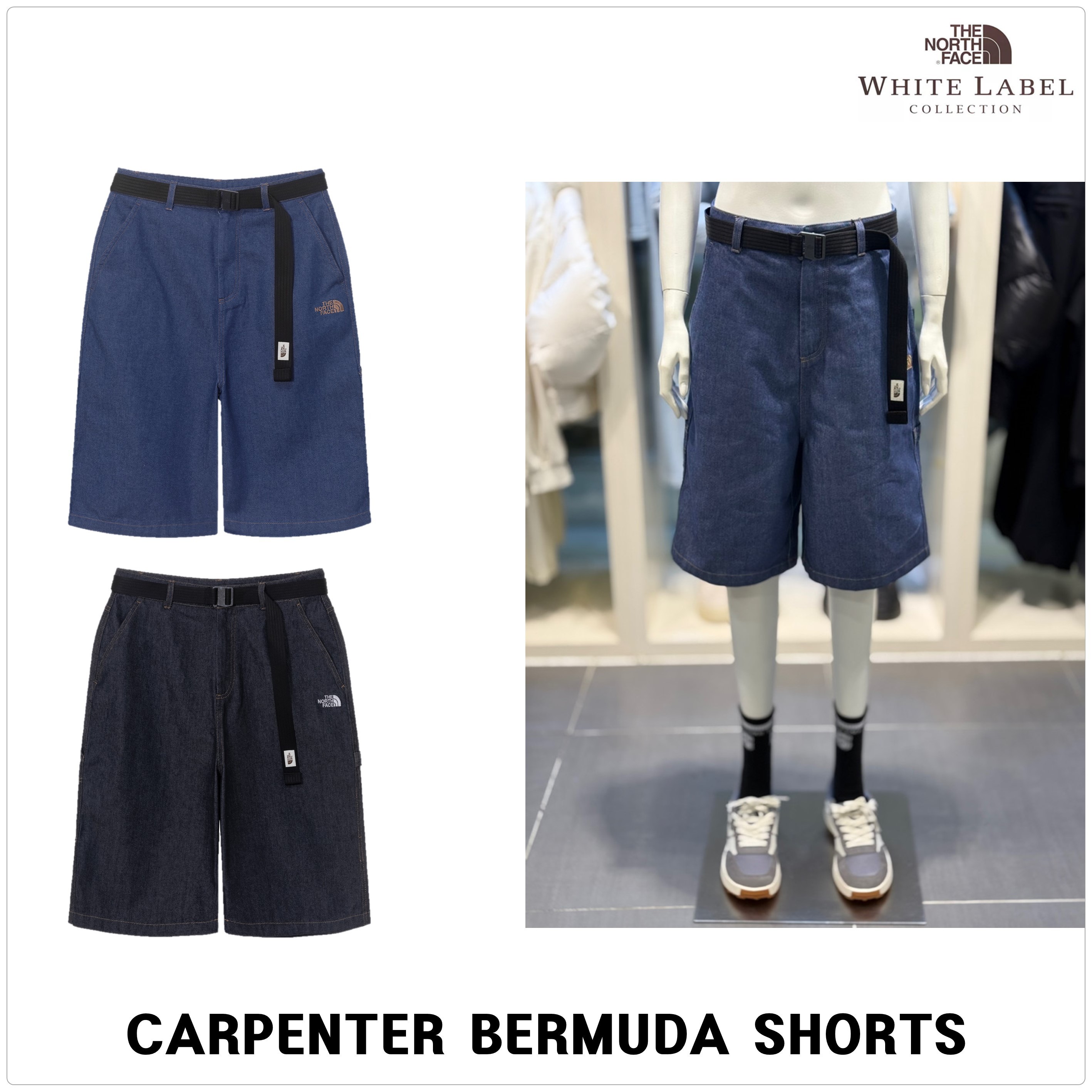 [ノースフェイス]CARPENTER バミューダショーツ★新作・24AW★