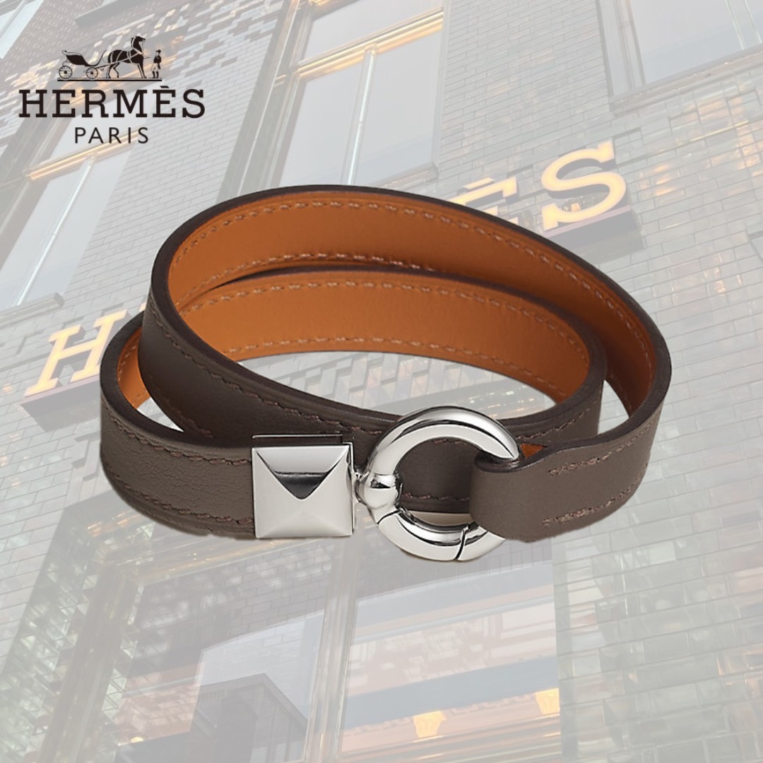 【コーデのポイントに◎】HERMES Medor XOブレスレット