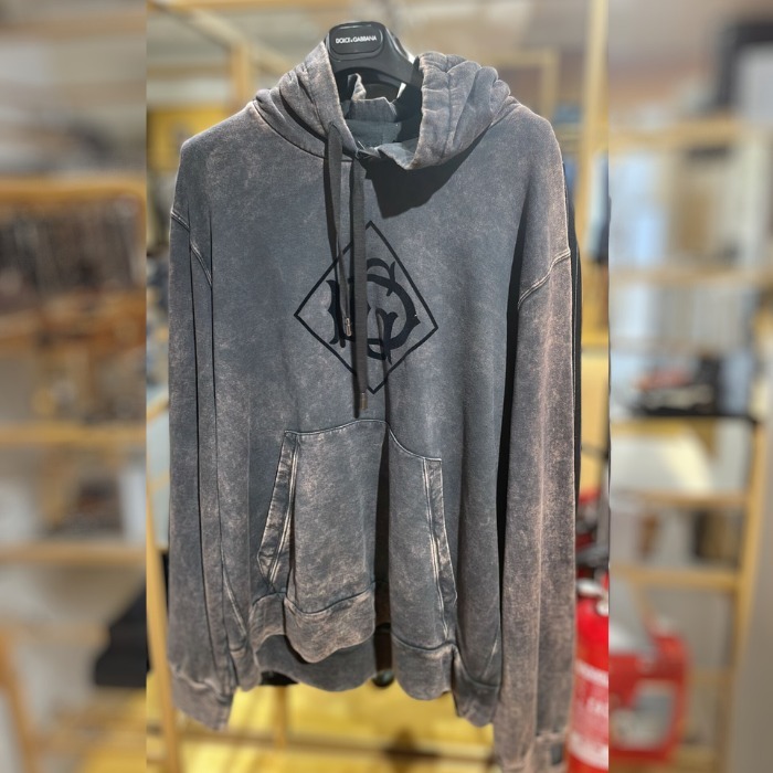 希少 DOLCE&GABBANA ドルガバ DG ロゴ 長袖 スウェットシャツ