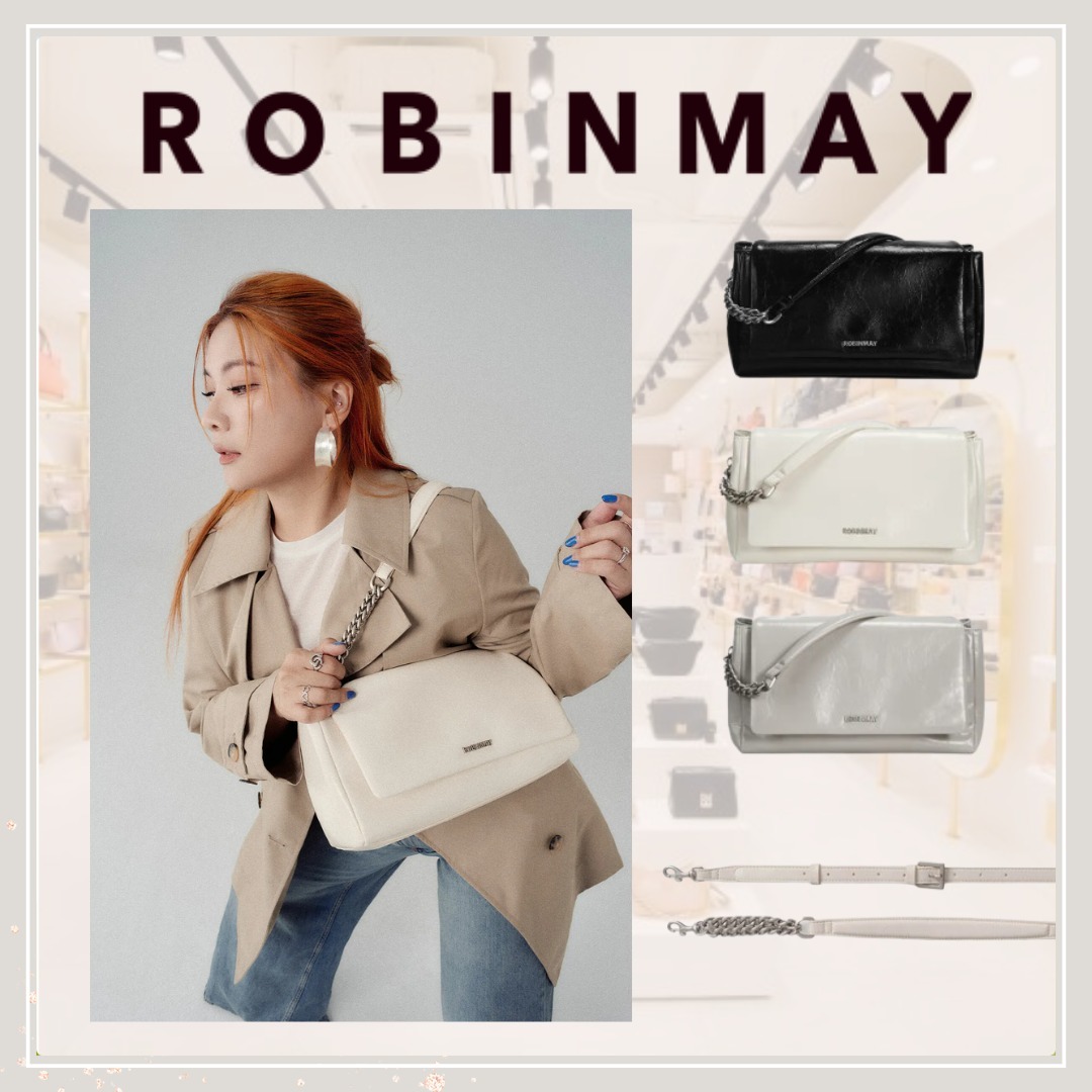 追跡有★ROBINMAY 2WAY チェーン パフショルダーバッグ