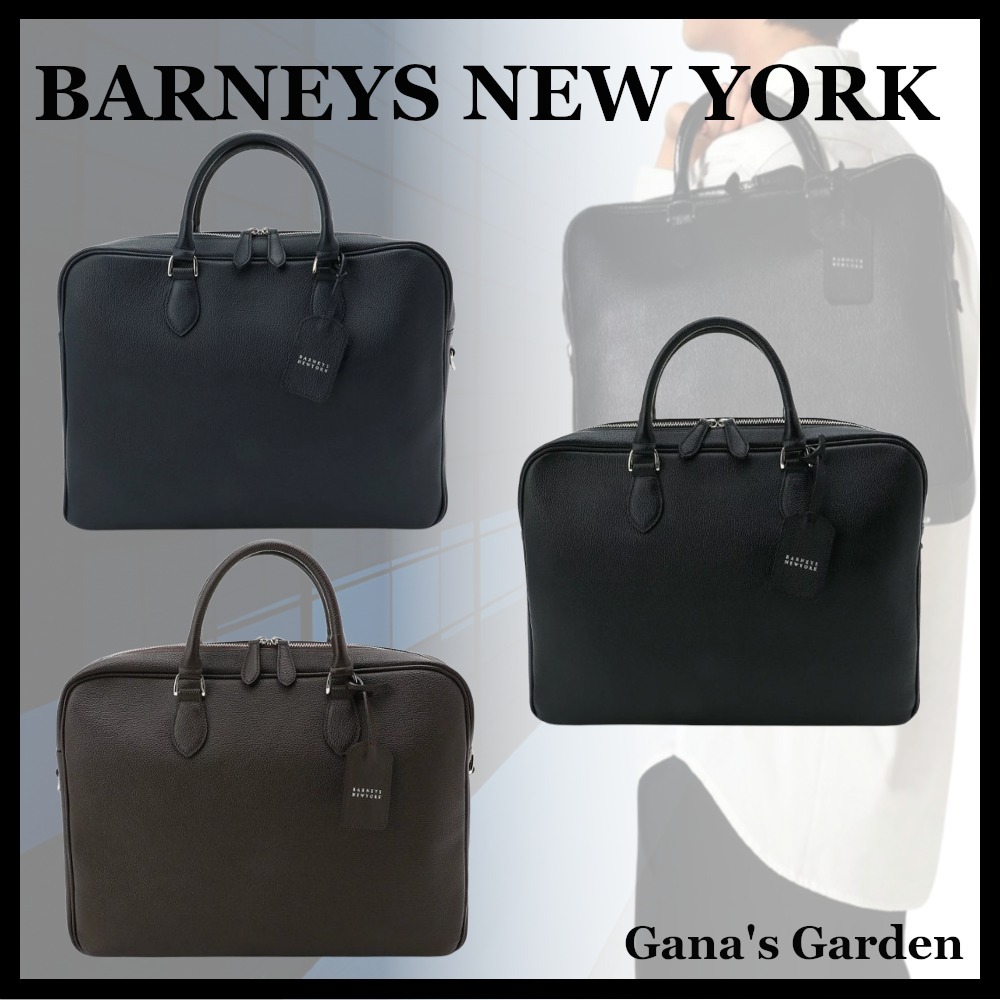 国内発送【BARNEYS NEWYORK 】 レザーブリーフケース