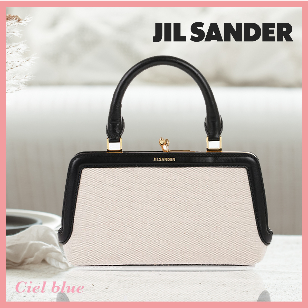 ♡関税送料込♡Jil sander キャンバスミニバッグ