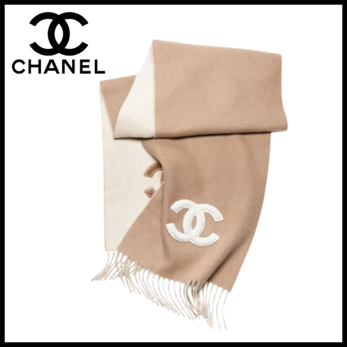 【シンプルで使いやすい】CHANEL スカーフ