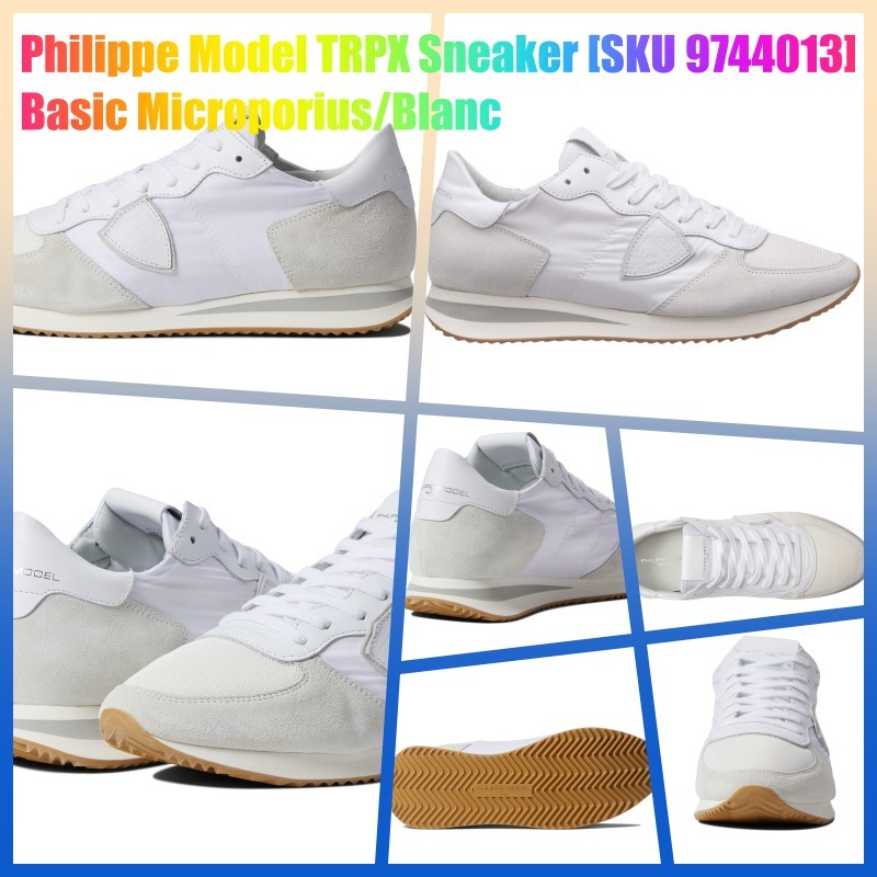 ★Philippe Model(Men)★TRPX★Basic Microporius/Blanc