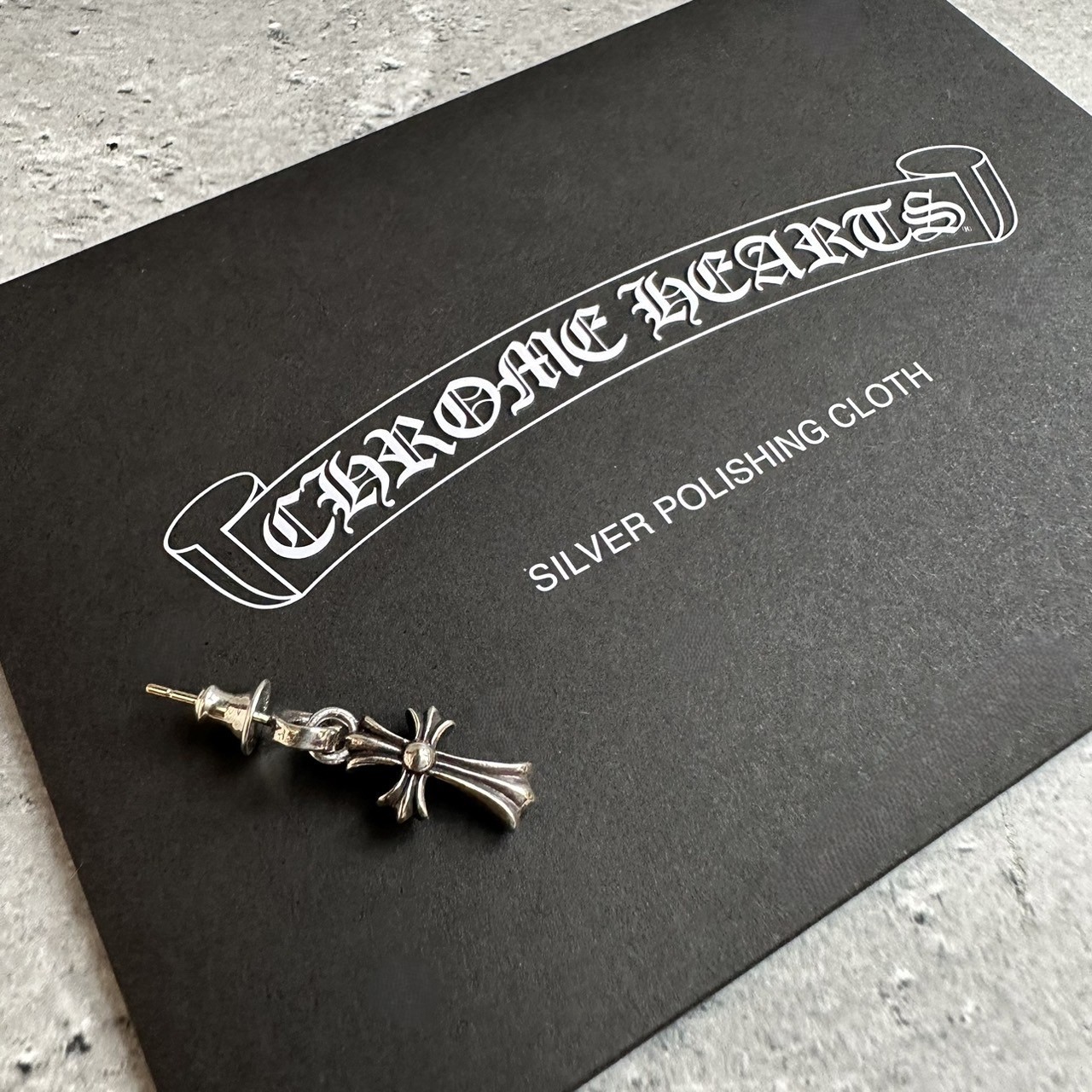 CHROME HEARTS クロムハーツ CH クロス ベイビーファット ピアス