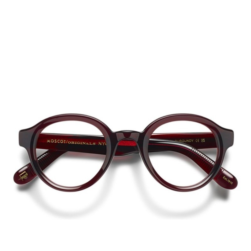 メガネ MOSCOT Moscot - Greps - BURGUNDI (GREPS BURGUNDY DEMO LEN)