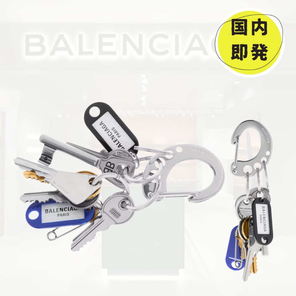 国内即発+BALENCIAGA+Old School バッグ チャーム/キーリング