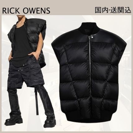 ☆VIP価格☆ RICK OWENS ダウンベスト RICK OWENS(リックオウエンス) ダウンベスト(メンズ) - 海外通販