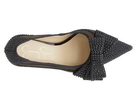 JESSICA SIMPSON*ラインストーン*リボン*ハイヒールパンプス JESSICA SIMPSON*ラインストーン*リボン*ハイヒールパンプス