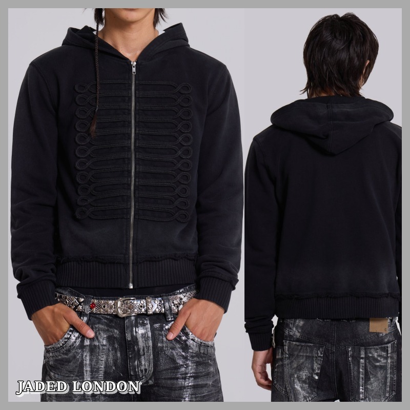 【JADED LONDON】Black Drummer Hoodie（送料込み）