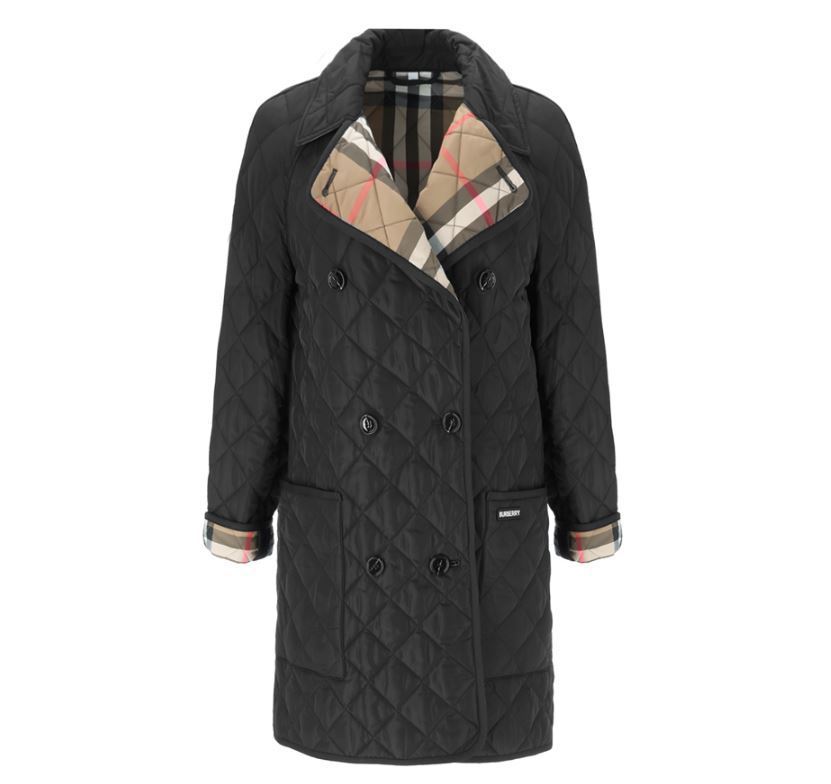 ダウンジャケット・コート BURBERRY TYTHING QUILTED COAT