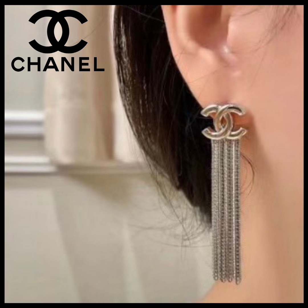 【新作】CHANEL 24K 華やかな耳元に♪ ドロップイヤリング