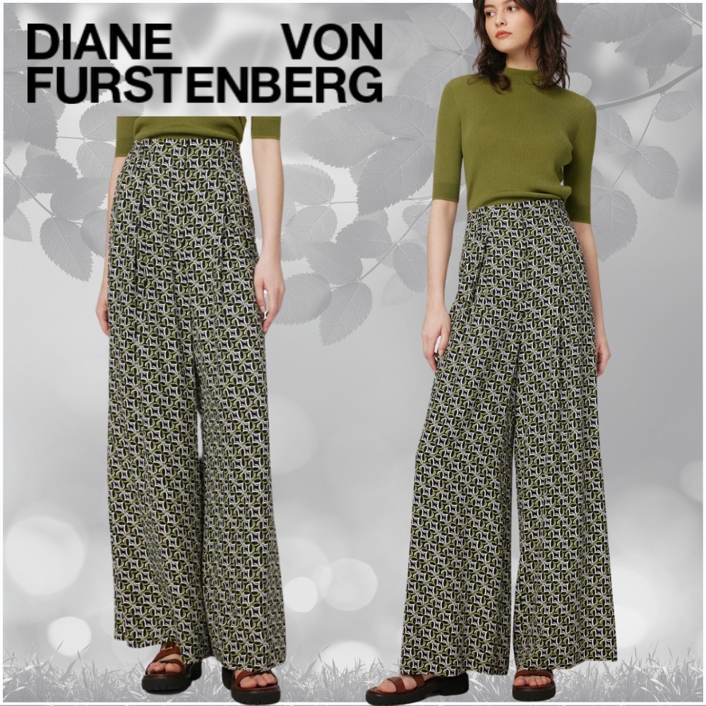 【関税込】DVF ★オンもオフも活躍★楽な着心地 ベリーニパンツ