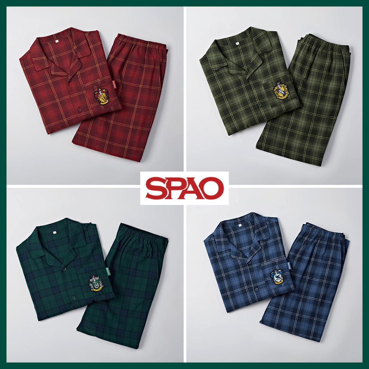 SPAO♥ ホグワーツ 寮 パジャマ Pajama