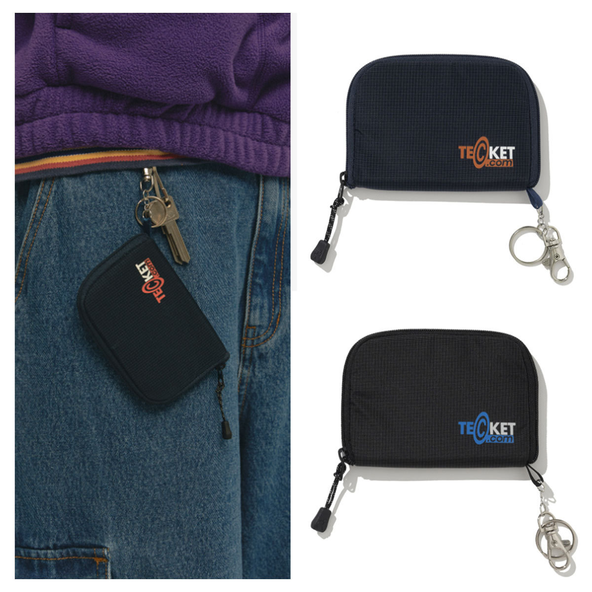 コインケース・小銭入れ teket Cushion Wallet 4FT1291