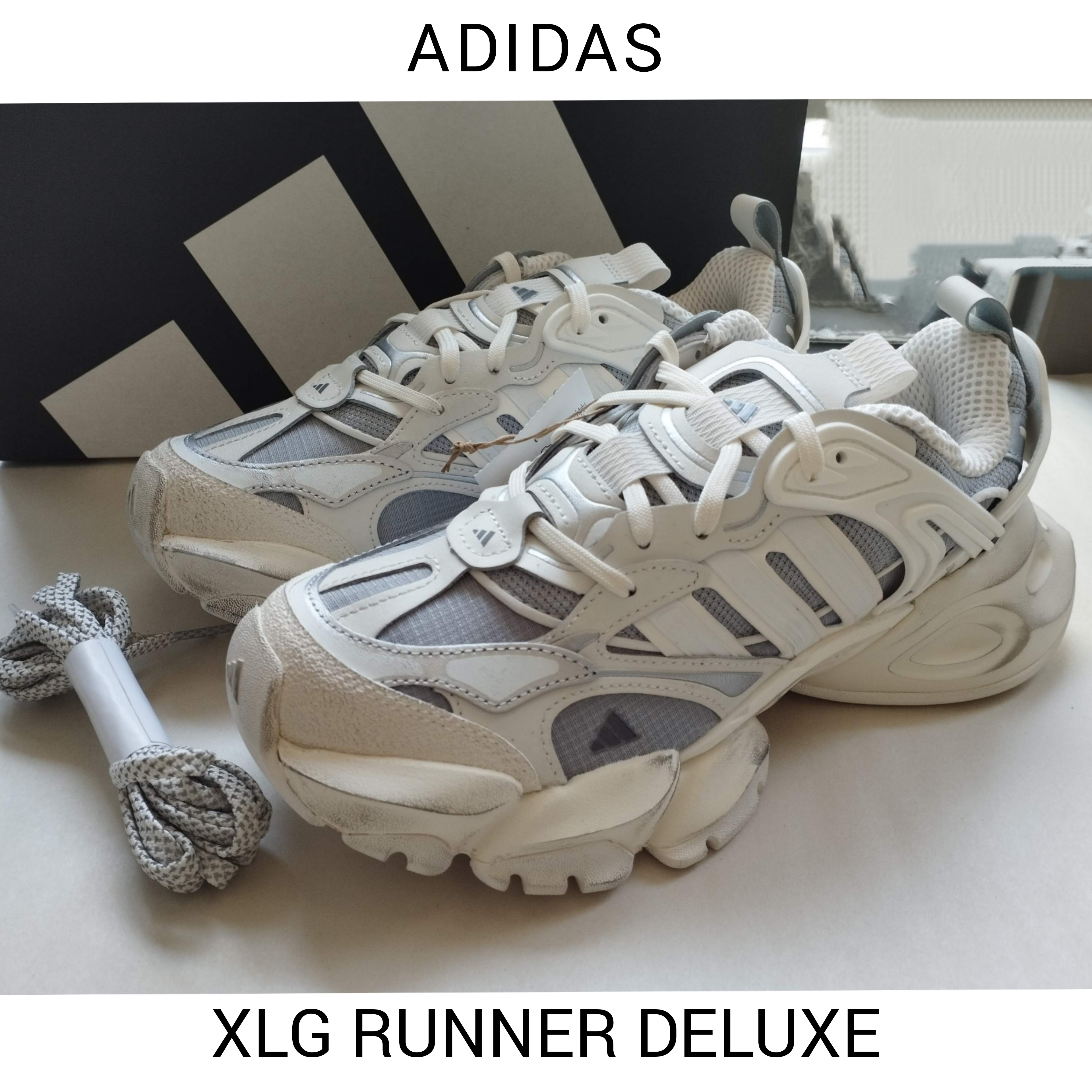 ★人気★ adidas XLG ランナー デラックス シューズ 送料間税込 adidas】XLG ランナー デラックス シューズ 送料間税込 スニーカー