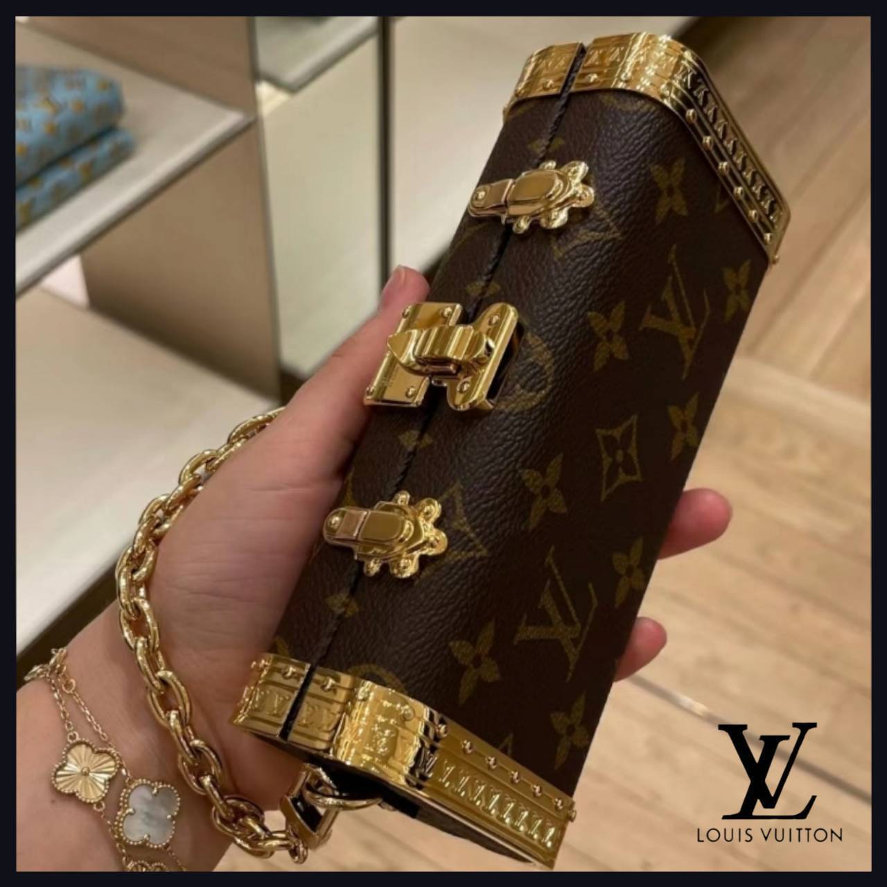 国内発送【可愛くてエレガント】Louis Vuitton ヴァニティケース