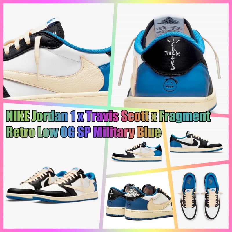 ★Jordan 1 x Travis Scott x Fragment★DM7866-140