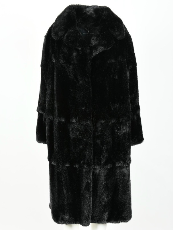 ErmannoScervino VIP Sale エコファーロングコート♪