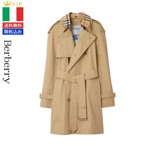 VIP【送料無料・関税込み】Burberry Beige Long Trench Coat