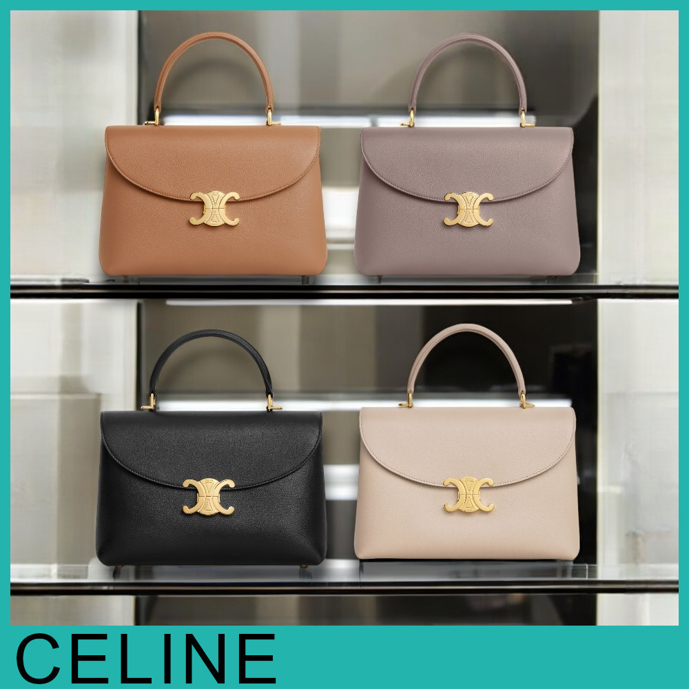 ★CELINE直営店★ソフトカーフスキン ミディアム Nino バッグ