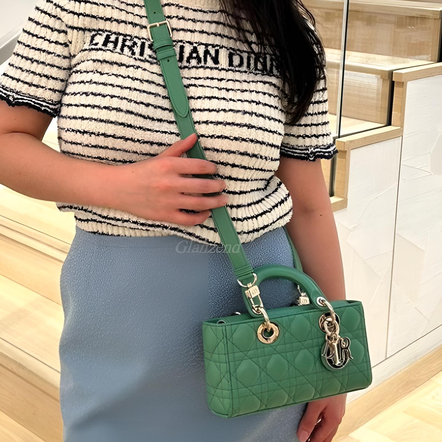 ☆優雅で気品溢れる☆【Dior】《Lady D-Joy》スモールバッグ