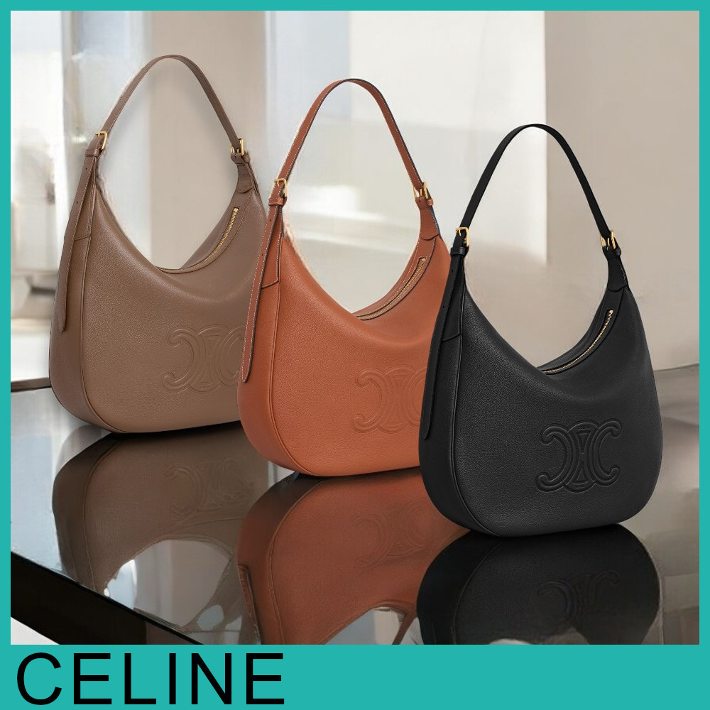 ★CELINE直営店★HELOISE CUIR ラージ トリオンフバッグ