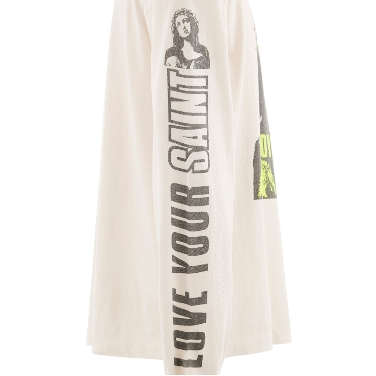 完売前に【SAINT Mxxxxxx】LOVE SAINT グラフィックロンT 完売前に【SAINT Mxxxxxx】LOVE UR SAINT グラフィック ロンT
