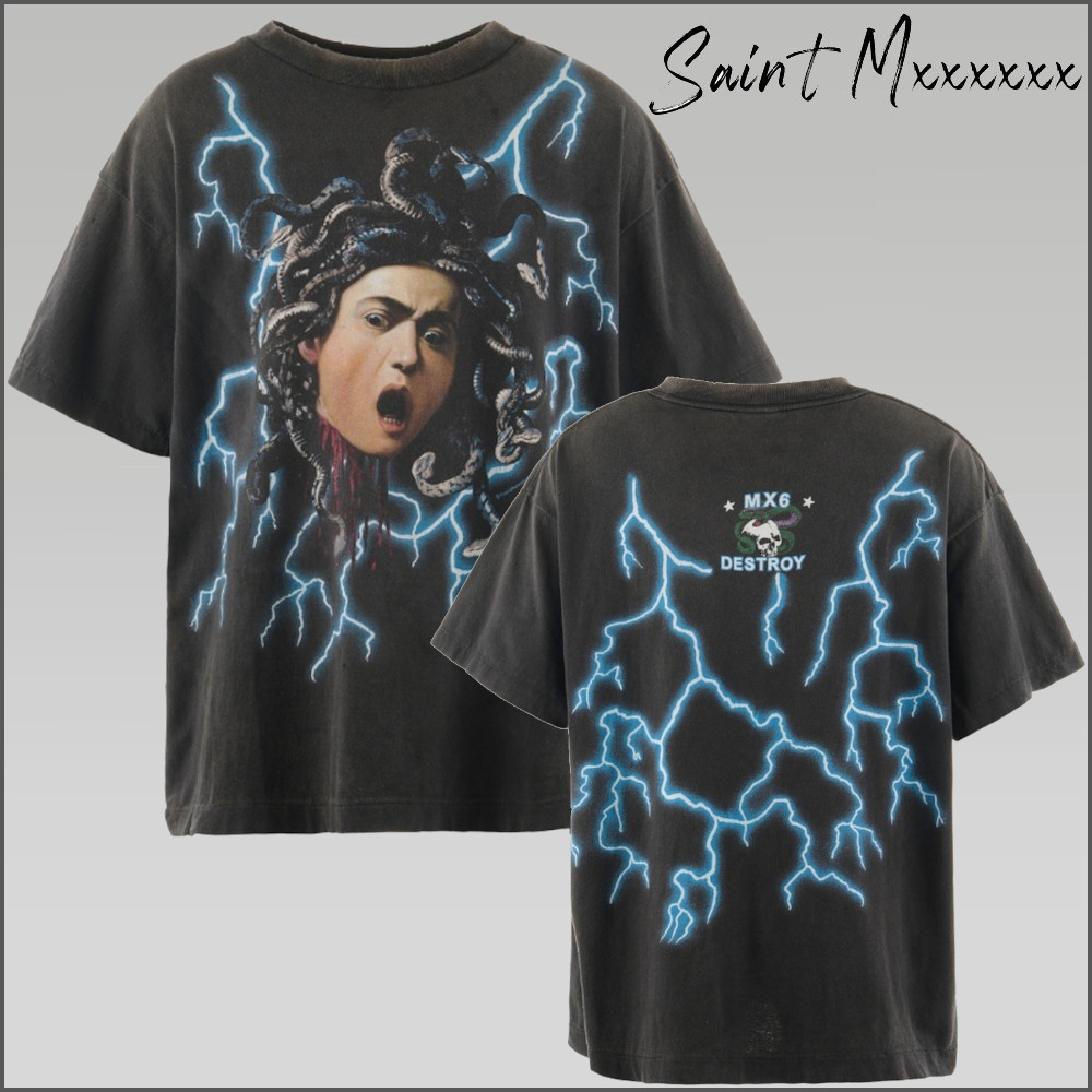 完売前に【SAINT Mxxxxxx】MEDUSA グラフィックTシャツ