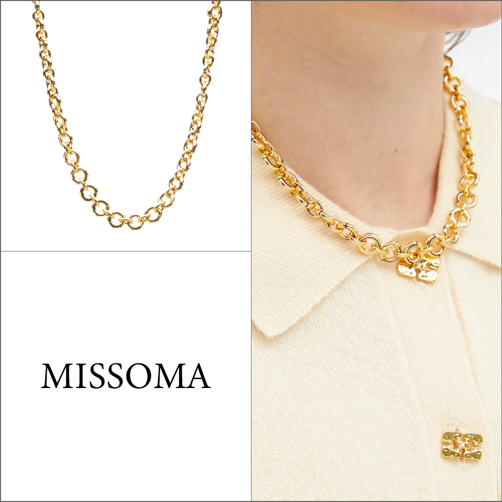 【MISSOMA】Round Link Enamel チェーンネックレス \