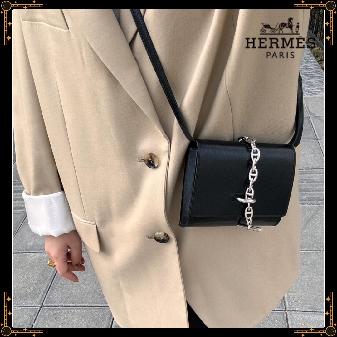 【シックで大人の印象】HERMES Chaine dAncre バッグ