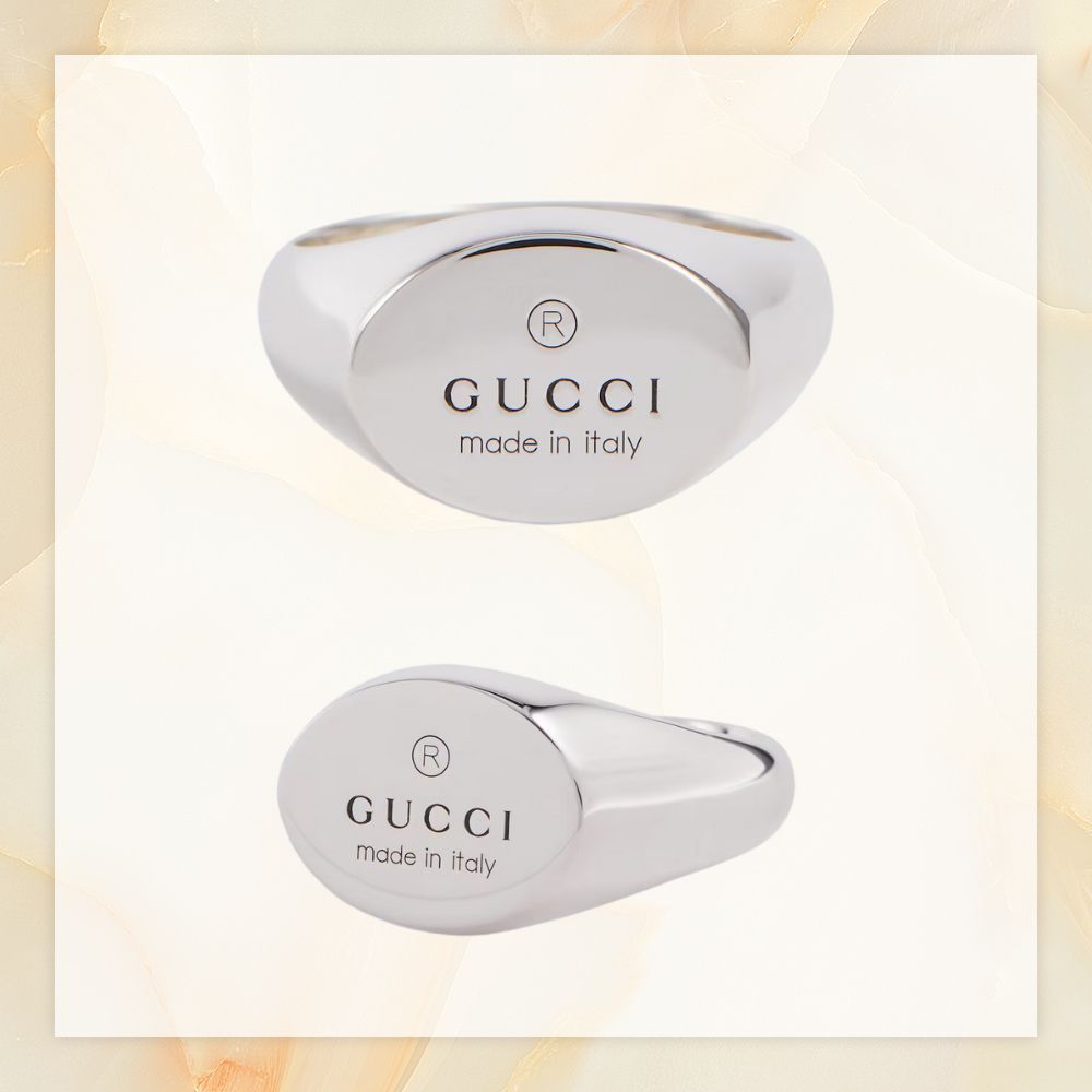 【GUCCI】トレードマーク オーバル リング