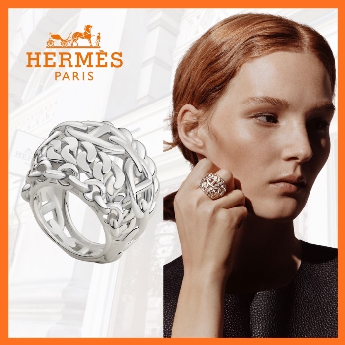 圧倒的存在感♪【HERMES】 シェーヌダンクル マルチチェーン TGM