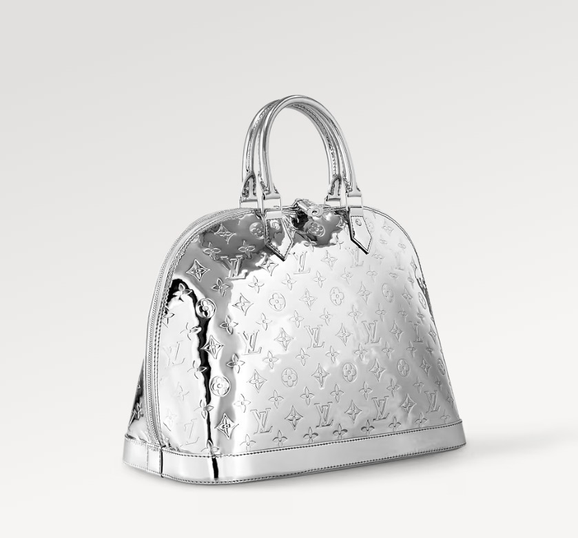 《24AW★》Louis Vuitton ハンドバッグ アルマ シルバー