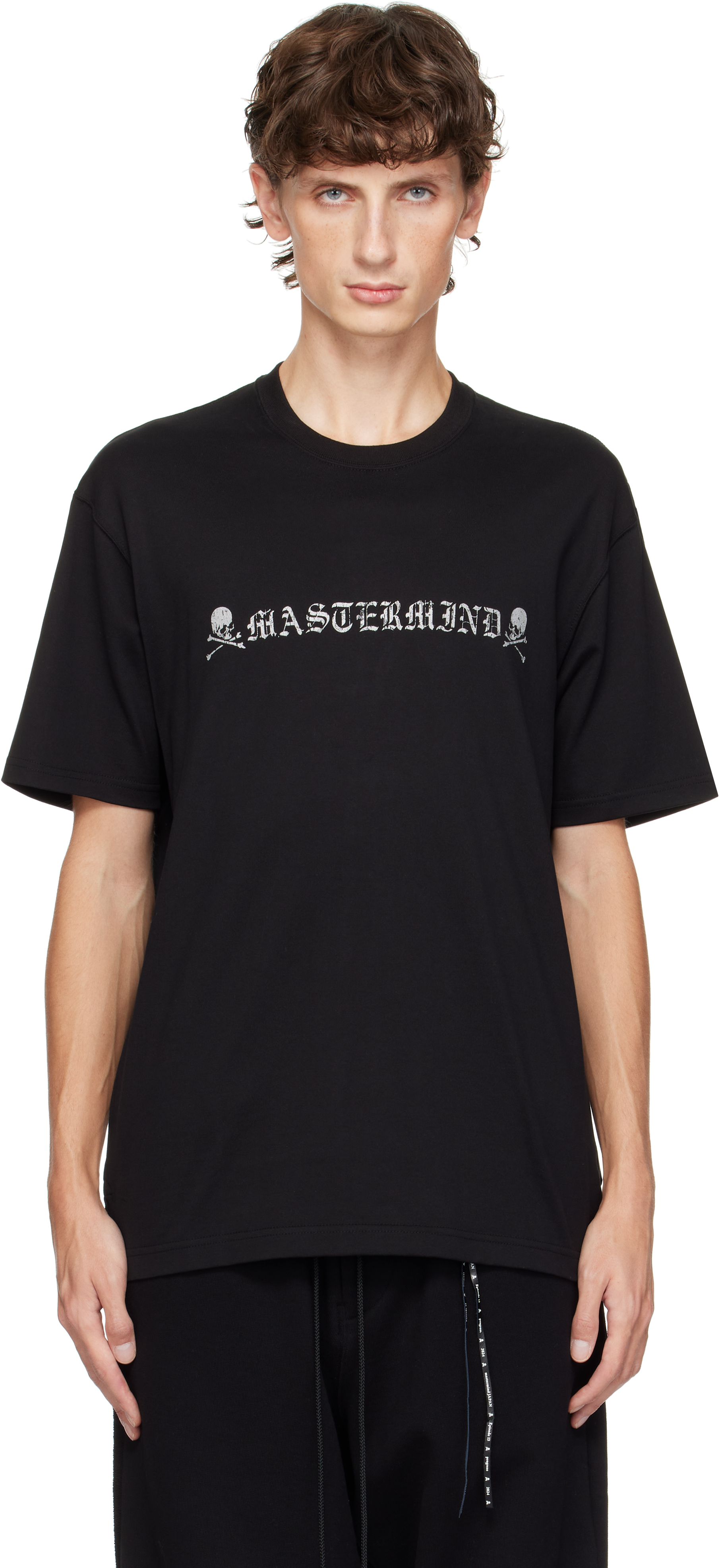 【関税込み】mastermind JAPAN ブラック ロゴ Tシャツ