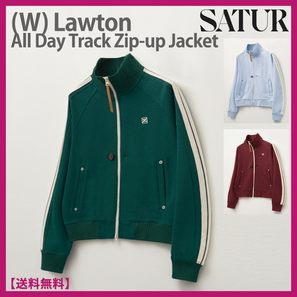 [24FW]★SATUR★W's Lawton All Day Track ZipUp★ジップアップ