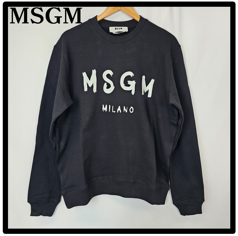 ☆送料・関税込☆MSGM★エムエスジイエム ロゴ スウェットシャツ