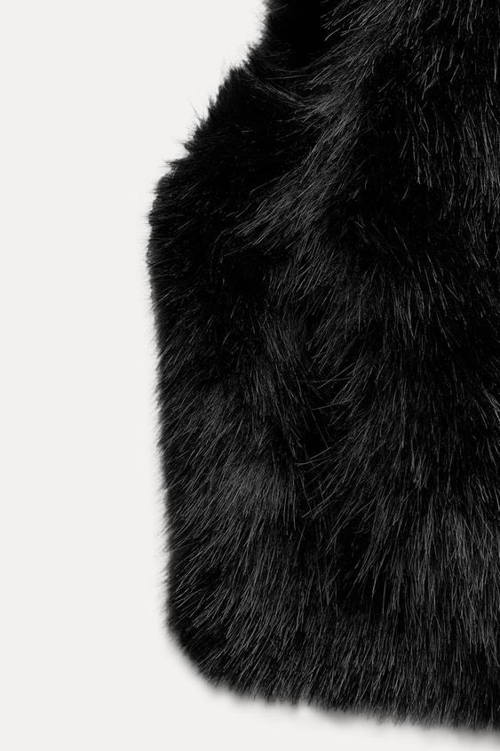 ZARA☆ショート フェイクファーベスト (ZARA/ベスト・ジレ