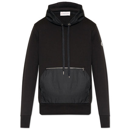 MONCLER*高級感溢れる逸品*ブラック エンボスロゴパーカー 2101217751605-3.jpg
