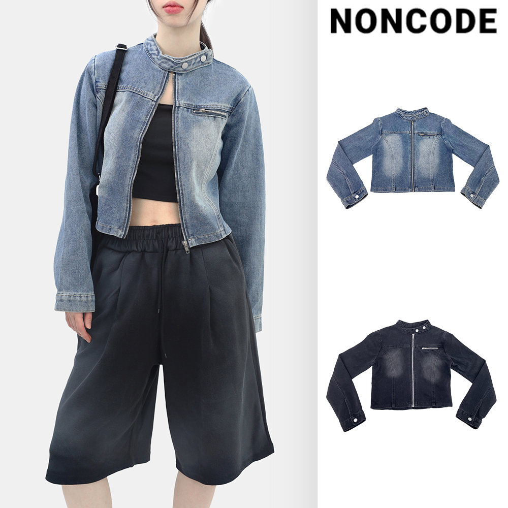 【NONCODE】Pteo Biker Cropped Jacket