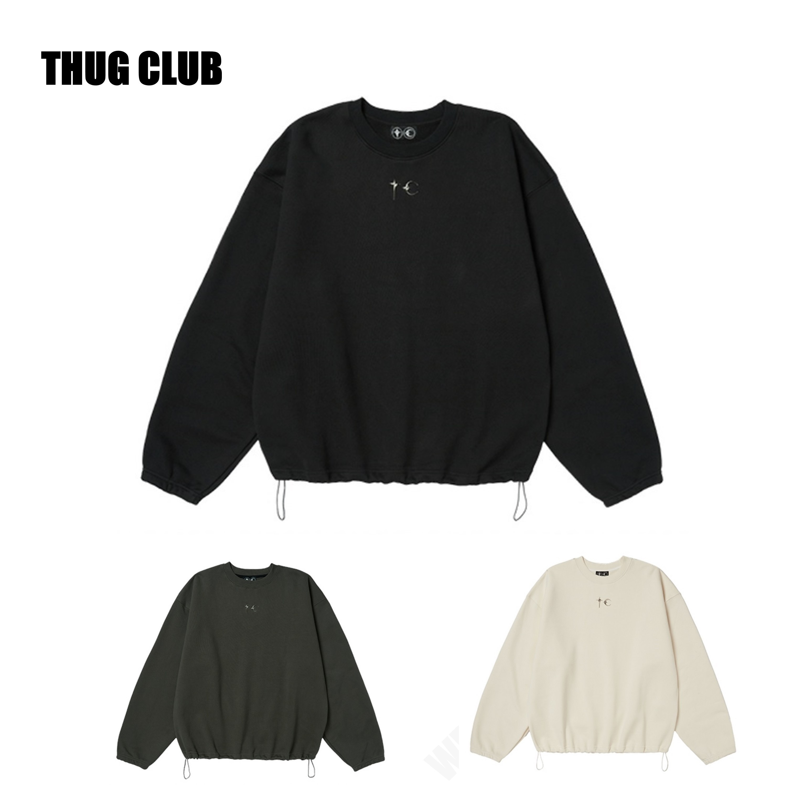 [Thug Club] Color Emblem Sweatshirt ☆送料込☆